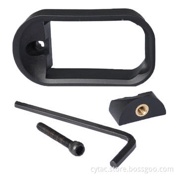 Glock accessories for glock magwell, polymer material, cheap sale magazine well